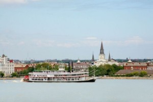 Steamboat Natchez cruise on mississippi river